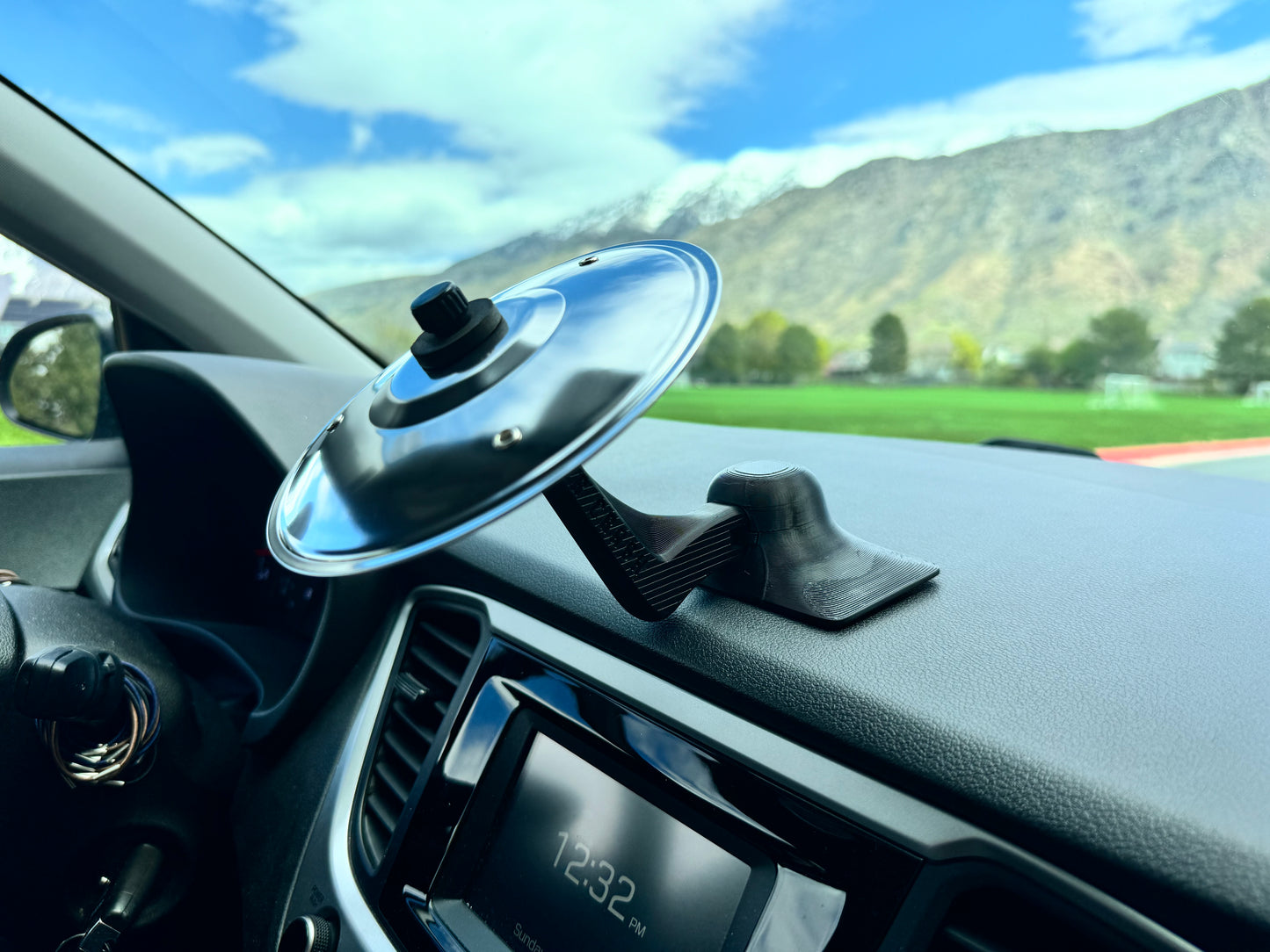 Car Crash Sticky Mount