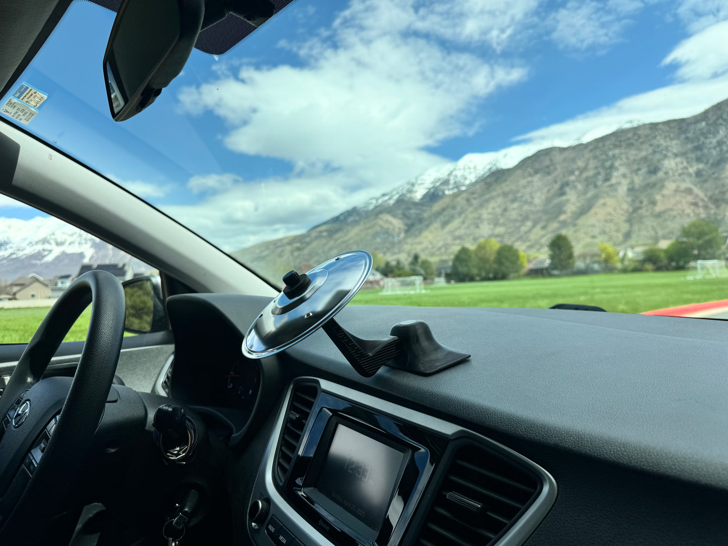 Car Crash Sticky Mount
